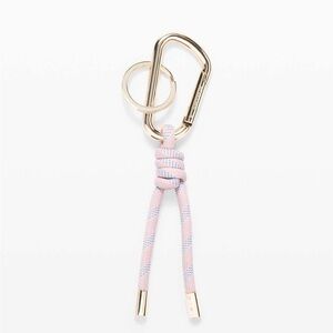 Lululemon Keychain in Misty Pink
